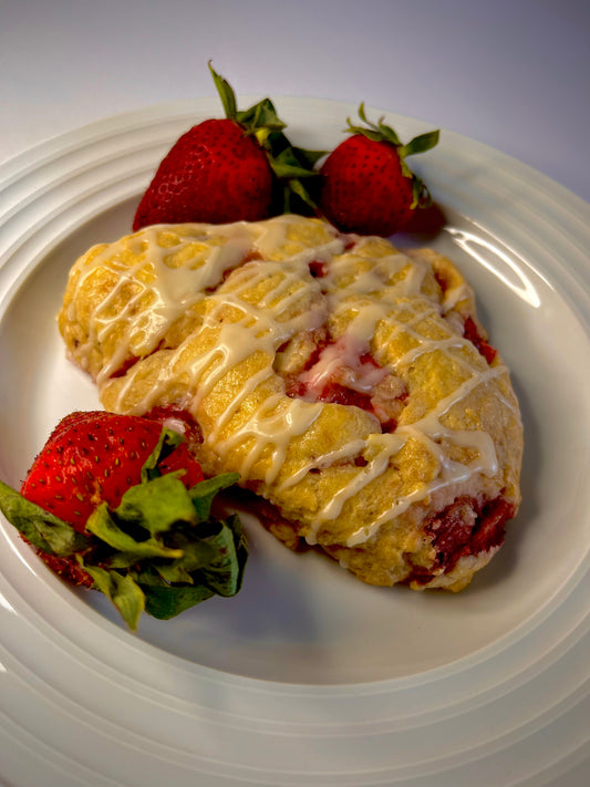 Strawberry Scones